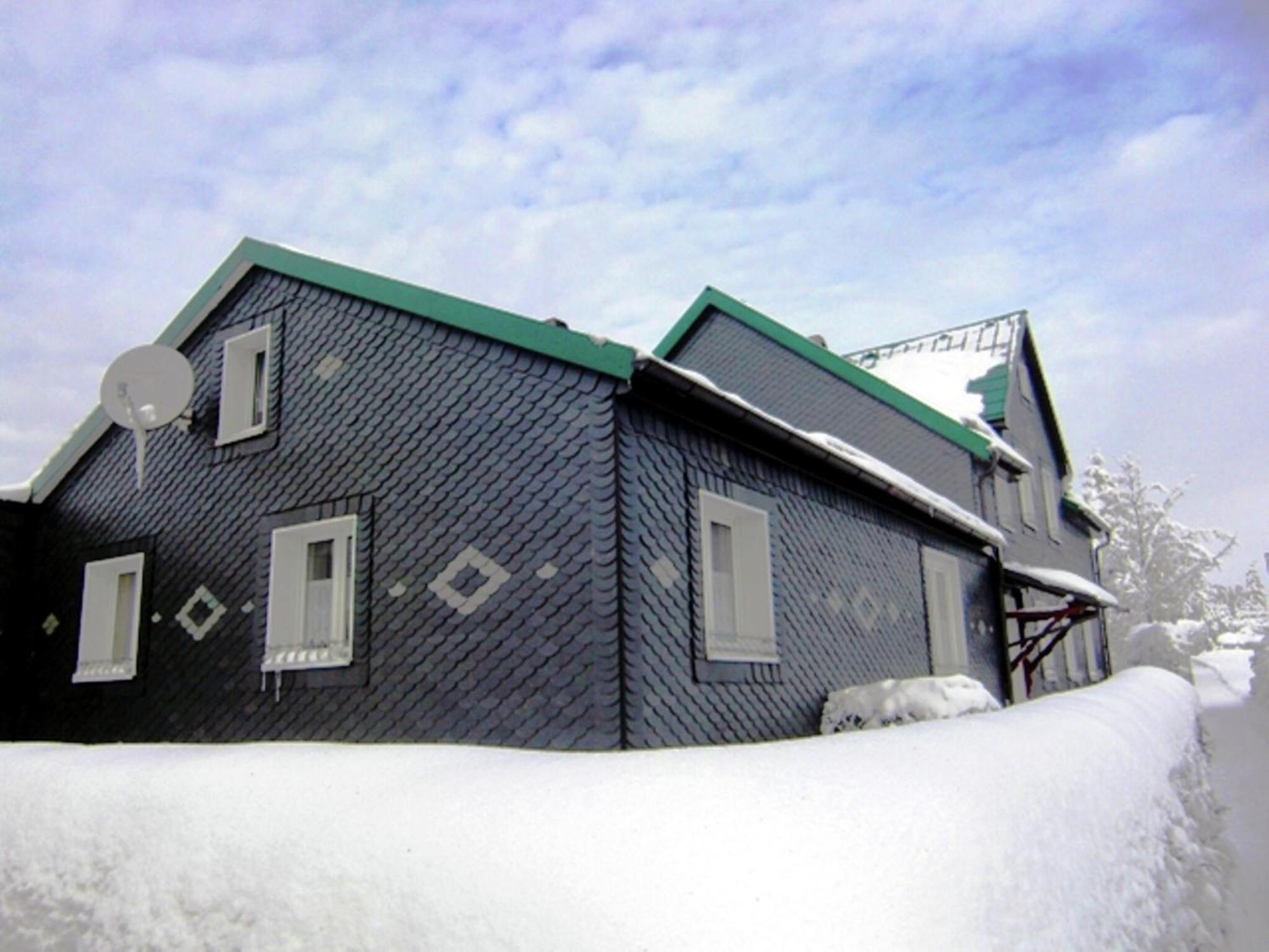 Holiday Home In Neustadt Am Rennsteig With Pond Buitenkant foto
